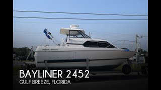 SOLD Used 2000 Bayliner 2452 Ciera Express in Gulf Breeze Florida [upl. by Ramiah545]