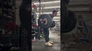 Barbell row sets first rows since broken leg backworkout workoutshorts [upl. by Limay]