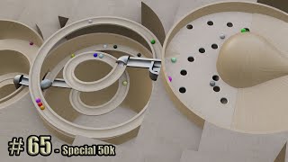 Special 50000  3D Marble Race [upl. by Zampino]