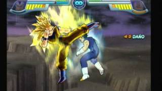 Dragon Ball Z Infinite World  Vegeta me VS Goku CPU 1 [upl. by Nowyt742]