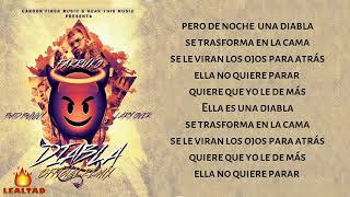 Diabla Letra Farruko Ft Bad Bunny amp Lary Over YouTube [upl. by Wichman]