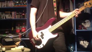 Cancer Bats  Sabotage Beastie Boys Bass Cover [upl. by Eelarat]