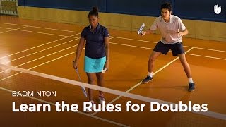 Doubles Rules  Badminton [upl. by Venditti]