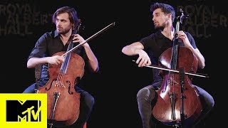 2CELLOS  Despacito Live From The Royal Albert Hall’s Elgar Room  MTV Music [upl. by Nyrhtak941]