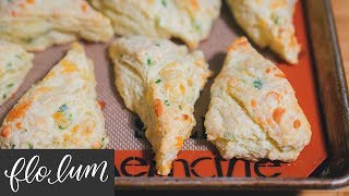 Fluffy Cheese and Onion Scones  45 minutes to your table [upl. by Corrianne]