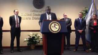 US Attorney Edward Tarver announces charges in WIC and food stamp fraud [upl. by Yrovi]