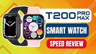 T200 Pro Max Smart Watch  Unboxing [upl. by Nuahsak]