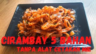 Cirambay Cimol Rambay 5 Bahan Tanpa Alat Dijamin Berhasil I Jajanan Viral [upl. by Leuqcar]