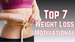 Top 7 Weight Loss Motivational Stories [upl. by Einial977]