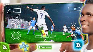 EA FC 25 PSP Gameplay  Installer Tout le FIFA avec PPSSPP sur Android [upl. by Eiliab]