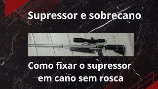 Supressor em Cano sem rosca 3 em 1 [upl. by Lindblad245]