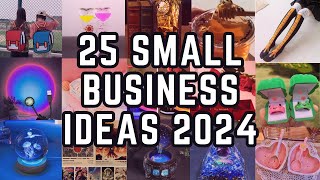 25 Profitable Small Business Ideas You Can Try In 2024 💡 [upl. by Alexis]