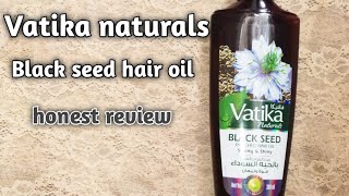 Vatika black seed hair oil honest review  remove hair fall strong and shiny [upl. by Cirilla136]