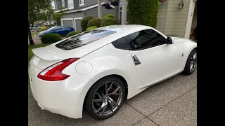 2016 Nissan 370Z Window Tint  Dashcam Driving During the Day and at Night in 1080P [upl. by Snoddy]