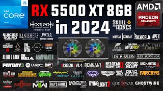 RX 5500 XT 8GB Test in 60 Games in 2024 [upl. by Asseram]