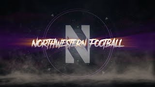 2017 Northwestern Football  Entrance Video [upl. by Larrabee]