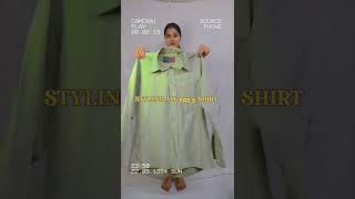 styling my dads shirt  styling tips  stylingtips fashiontips shortsindia [upl. by Akelahs]