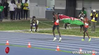 Mens 800m Final 🥇 Aron CHEMININGWA Kenya wins in 14572  AFRICAN GAMES ACCRA 2023 [upl. by Dryden]