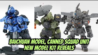 Baichuan Model Canned Squad Unit New Model Kits Reveal [upl. by Barb549]