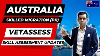 VetAssess Australia Updates  Skill Assessment for Australia PR [upl. by Notneb]