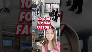 Foshan is a furniture and building materials city I can take you to this factory foshanfurniture [upl. by Aralk]