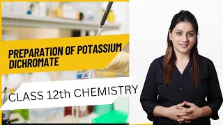 Preparation of Potassium Dichromate  Class 12TH CHEMISTRY [upl. by Peck]