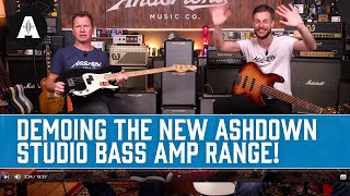 Demoing the New Ashdown Studio Bass Amp Range [upl. by Kallman460]