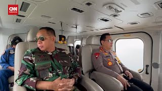 Kapolri Panglima TNI Cek Kesiapan Pelabuhan Gilimanuk dari Udara [upl. by Kirima]