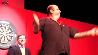 Ted Hankey Dancing with the Darts Dancers [upl. by Allicsirp]