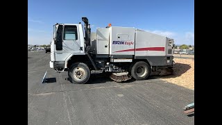 2419NM Lot 625  2004 STERLING SC8000 CARGO TRUCK W ELGIN EAGLE SWEEPER [upl. by Retsev821]