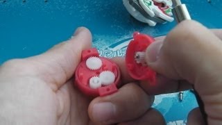 Beyblade MECHANISM lewis1138s Dragoon G from 2008  GEAR TUNE UP [upl. by Anton]