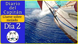 Navegar en velero 🚀 Como Virar la proa del barco a través del viento en MurciaMediterráneo EP 52 [upl. by Aij]