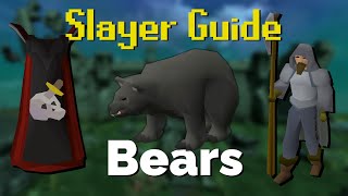 Bear Slayer Quick Guide OSRS [upl. by Leahcam]