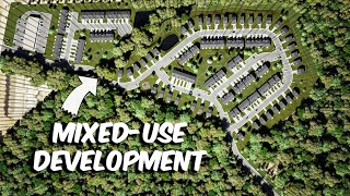 Proposed MixedUse Development with Homes Townhomes amp Retail [upl. by Atoiganap]