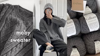 knitting  시간을 엮어 선물하는 일  moby sweater man sub [upl. by Froh659]