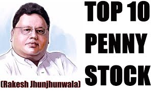 Top 10 Penny Stock In Rakesh Jhunjhunwala Portfolio [upl. by Sito]