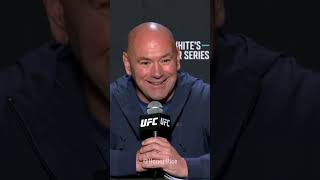 Dana White on Dubois KO boxing boxingko [upl. by Adnyl]