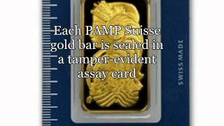 PAMP Suisse gold bars [upl. by Salvay329]