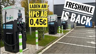 Freshmile is back  laden am HPC ab 045€ pro kWh ejin HPC [upl. by Atsirhcal101]