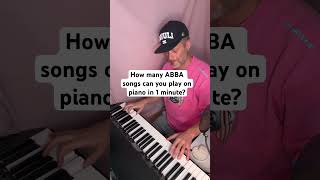 The 1Minute ABBA Piano Challenge You Need to Try [upl. by See747]