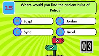 How Good is Your Knowledge on Places Take This 30Question Quiz To Find Out [upl. by Clevie]