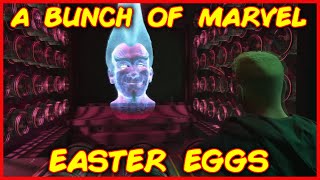 Guardians of the Galaxy Collectors Emporium Marvel Easter Eggs [upl. by Llerrit]