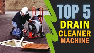 Best Drain Cleaning Machine 🔥 Top 5 Best Drain Cleaner Machine Reviews [upl. by Amrak291]