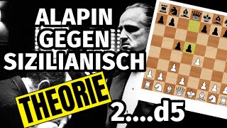 Alapin Sizilianisch mit 2d5  ALLES was du wissen musst [upl. by Bully]