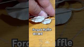 金工製作：Forged Ruffle 鍛造皺褶｜YSJ Maker [upl. by Rome]