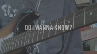 do i wanna know  arctic monkeys electric guitar cover [upl. by Gambrill407]