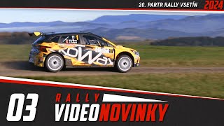 20 Partr Rally Vsetín 2024  🎥⁣ VIDEONOVINKY 03  průjezdy a rozhovory v cíli [upl. by Einra]