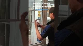 New Product ⭐ALERT How to open a broken window diy locksmith fixing howto repair doubleglazing [upl. by Eniamrehc]