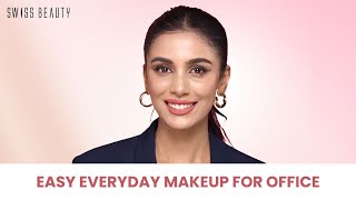 Easy Everyday Office Makeup  Swiss Beauty Cosmetics [upl. by Leunas]