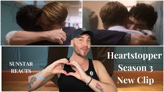 Heartstopper Season 3 New Clip REACTION heartstopper [upl. by Neerol]